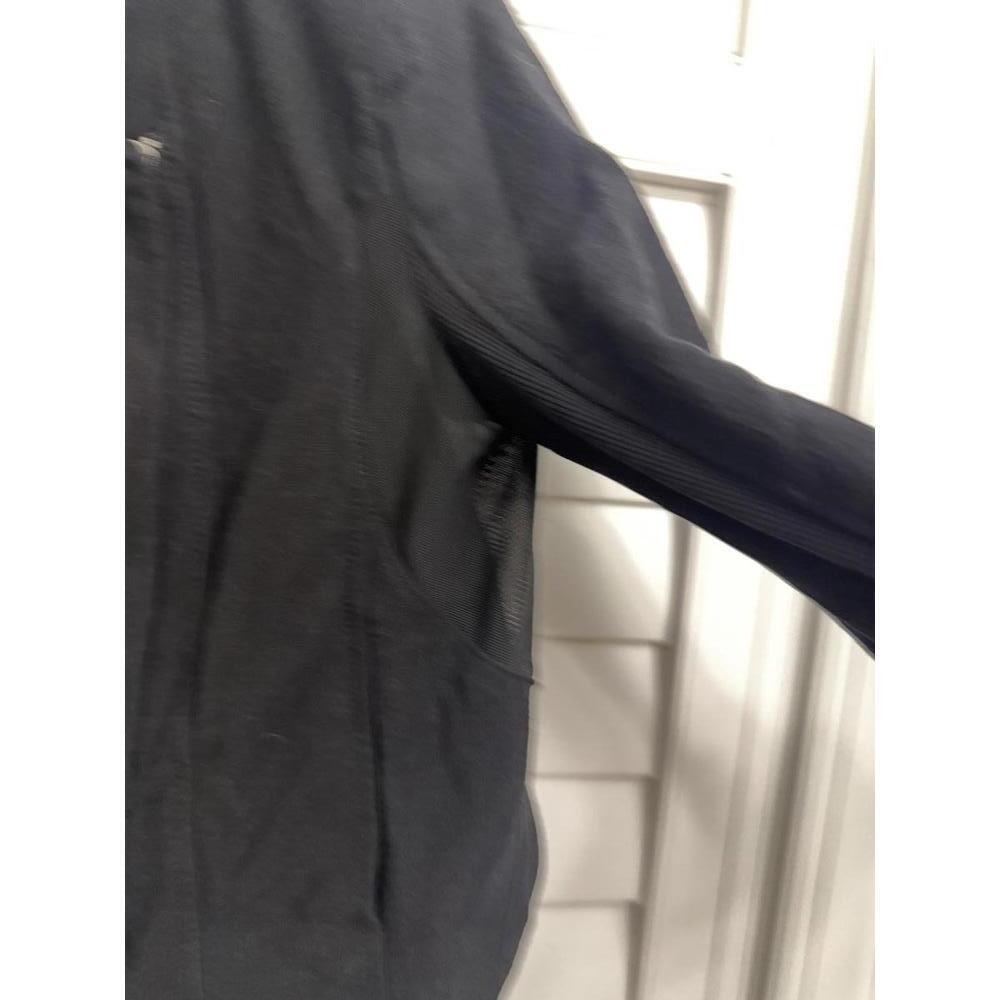 Blank NYC black womens moto jacket with mesh arm panels double zipper size - Picture 4 of 8